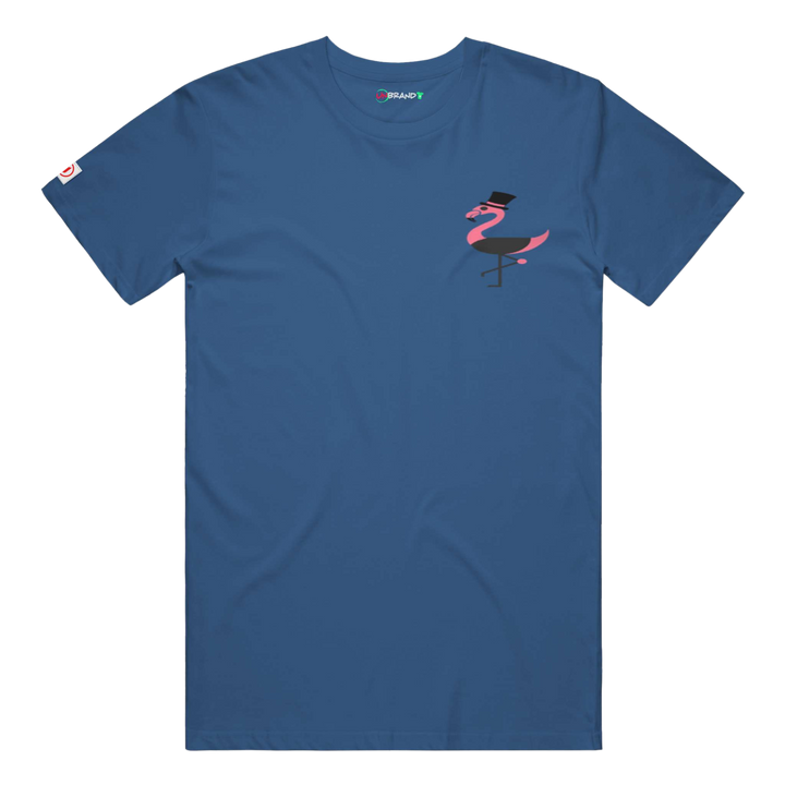 Flamingo with a Top hat - Embroidery