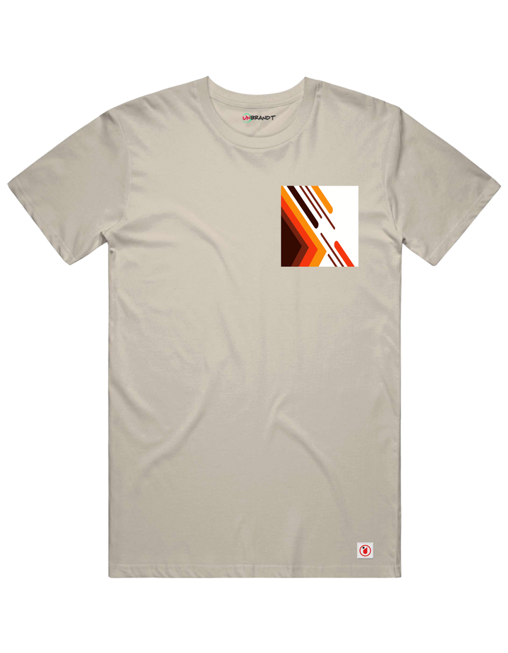 Pocketed T Shirt - Abstract