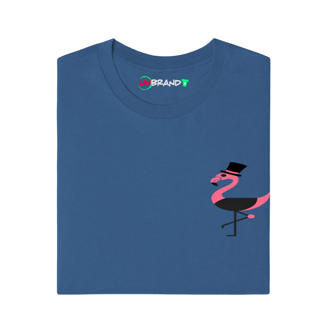 Flamingo with a Top hat - Embroidery