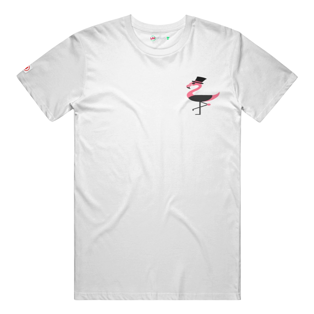 Flamingo with a Top hat - Embroidery