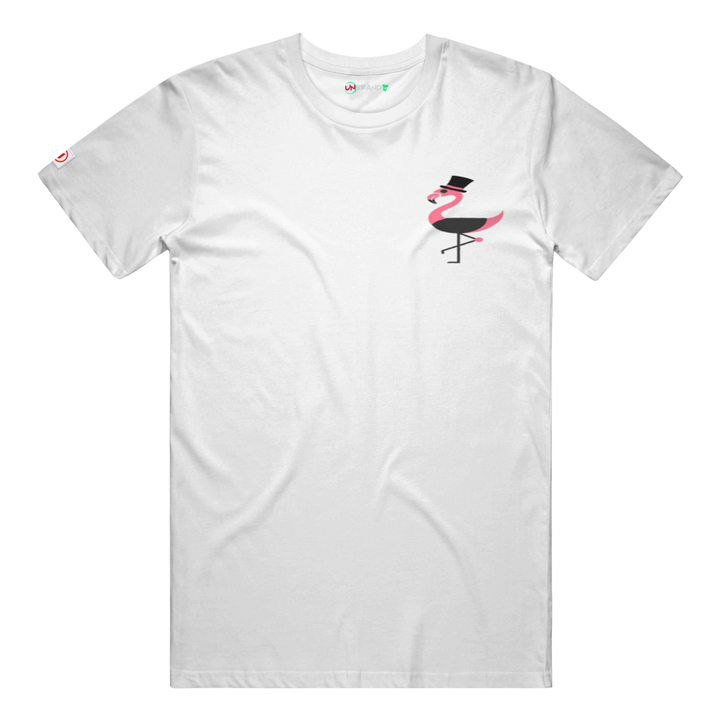 Flamingo with a Top hat - Embroidery