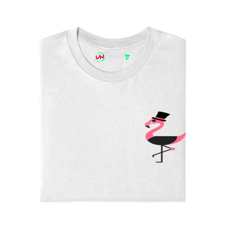 Flamingo with a Top hat - Embroidery